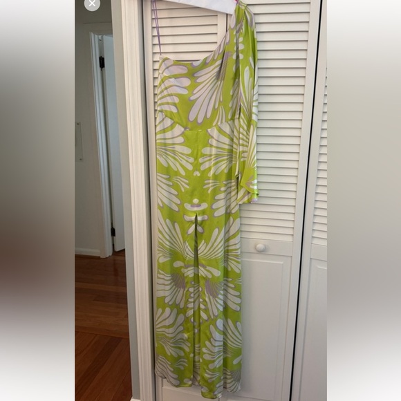 Alexis lio abstract-print long dress small - Picture 8 of 8